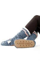 Blue Mouse - Cozy Slipper Socks