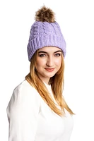 Purple - Cozy Lined Hat