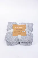 Silver - Sherpa Blanket