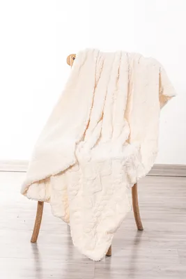 Cotton - Sherpa Blanket