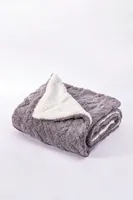 Graphite - Sherpa Blanket