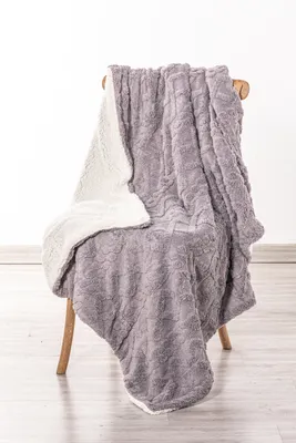 Graphite - Sherpa Blanket