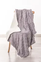 Graphite - Sherpa Blanket