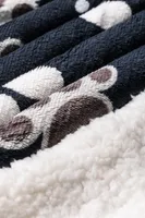 Paw Prints - Sherpa Blanket