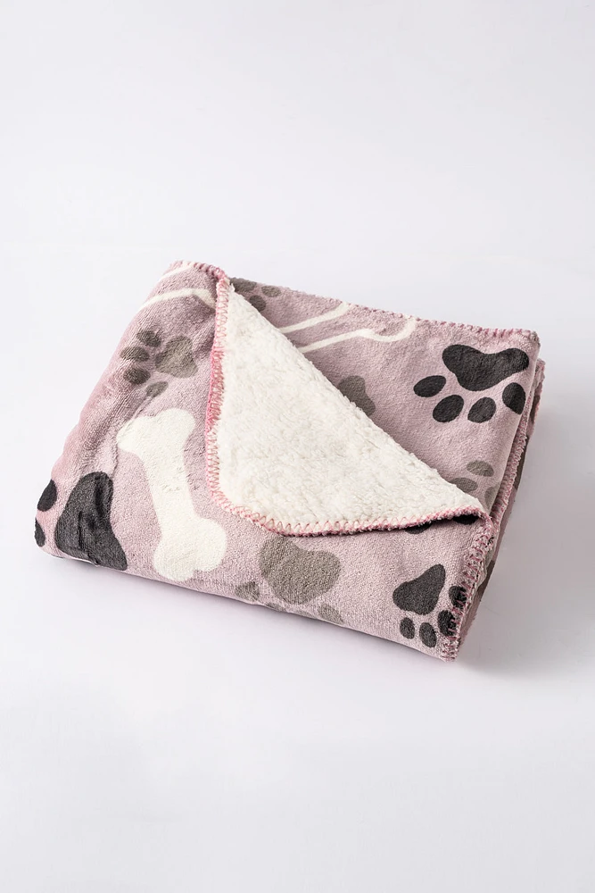 Paws mignons - couverture sherpa