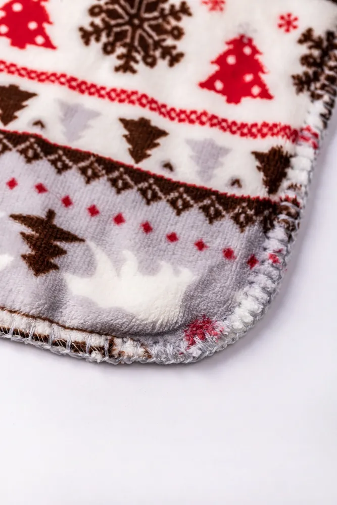 Christmas Village - Sherpa Blanket
