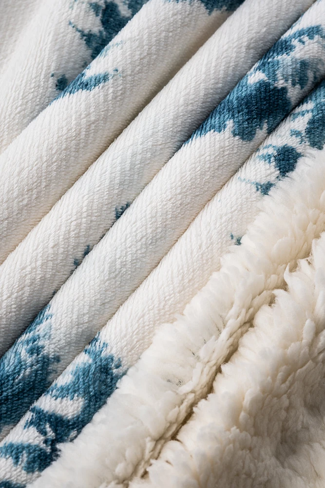 Winter Time - Sherpa Blanket