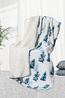 Winter Time - Sherpa Blanket