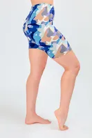 Blue Abstract  - Shorts