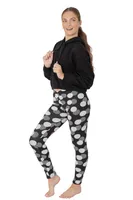 Plaid Dots - Cozy Lined Leggings