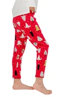 Xmas Tree Kid's - Cozy Lined Leggings