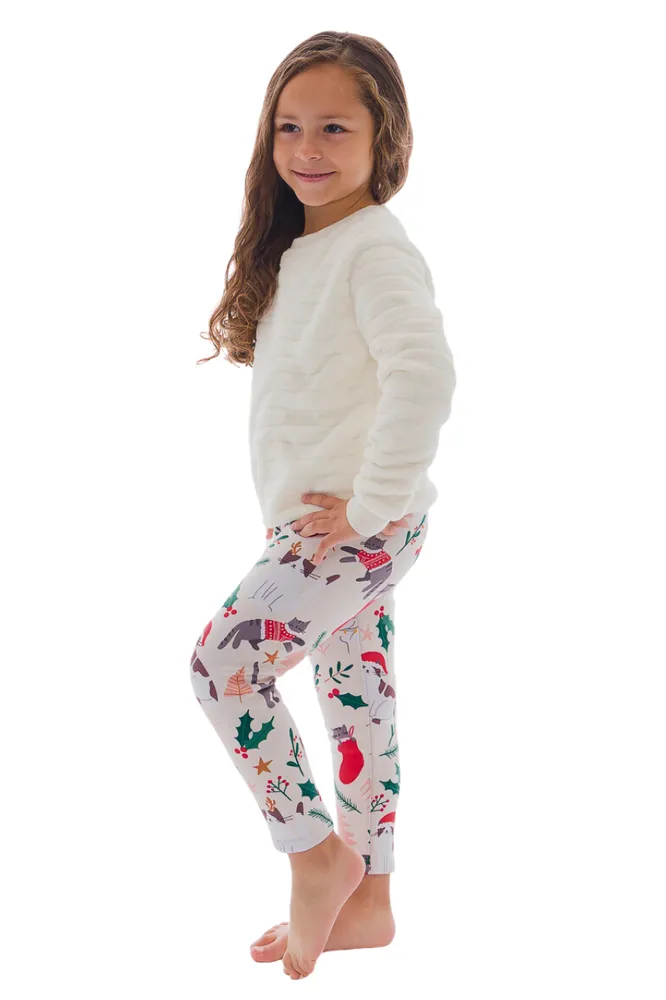 Lovely Xmas Kid's - Cozy Lined Leggings