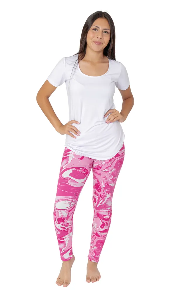 Fuchsia Tye - Cozy Lined Leggings