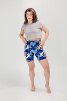 Blue Abstract  - Shorts