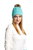 Cyan - Cozy Lined Hat