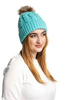 Cyan - Cozy Lined Hat