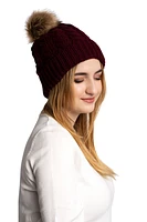 Black - Cozy Lined Hat