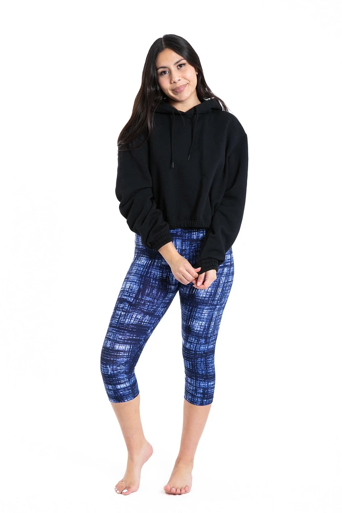 Blue Contrast - Capris