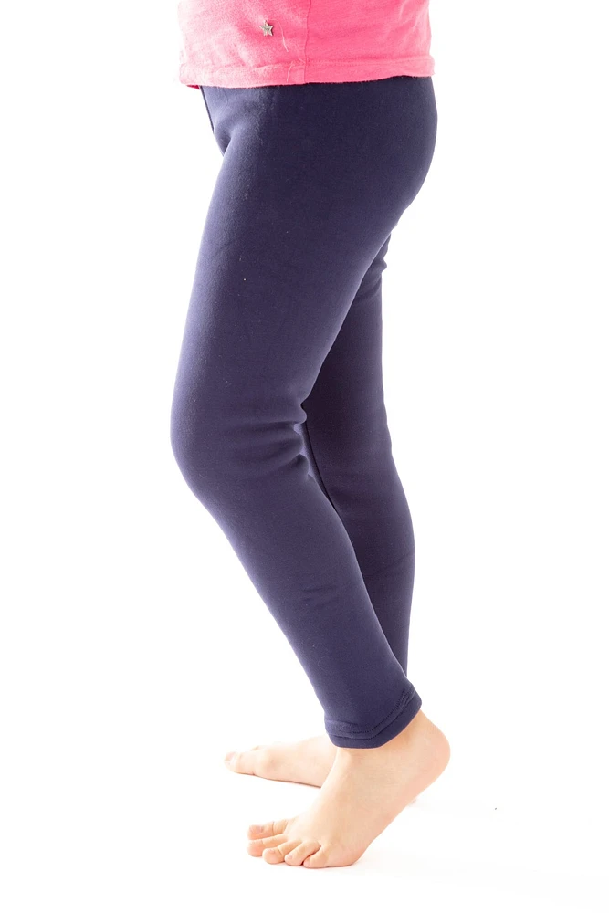 Deep Blue Kid's - Cozy Lined Leggings