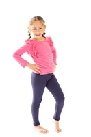 Deep Blue Kid's - Cozy Lined Leggings