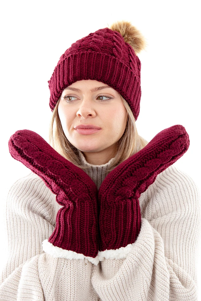 Cerise Just Cozy Set