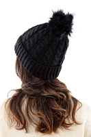 Black - Cozy Lined Hat