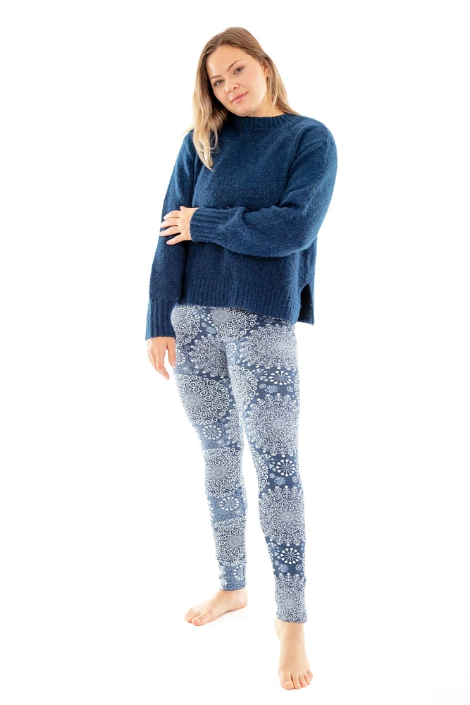 Navy Mandala - Cozy Lined