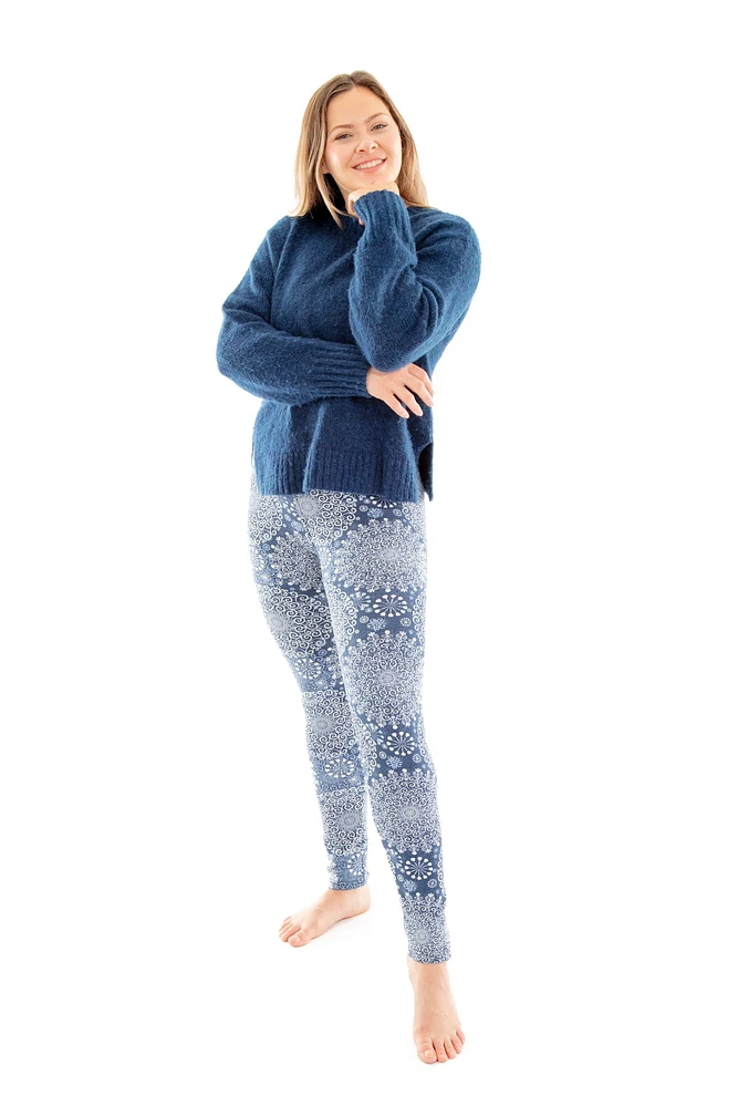 Navy Mandala - Cozy Lined