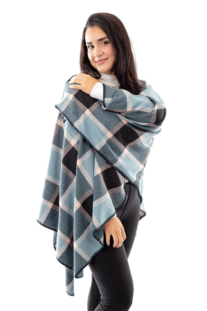 Idalee - Poncho Scarf