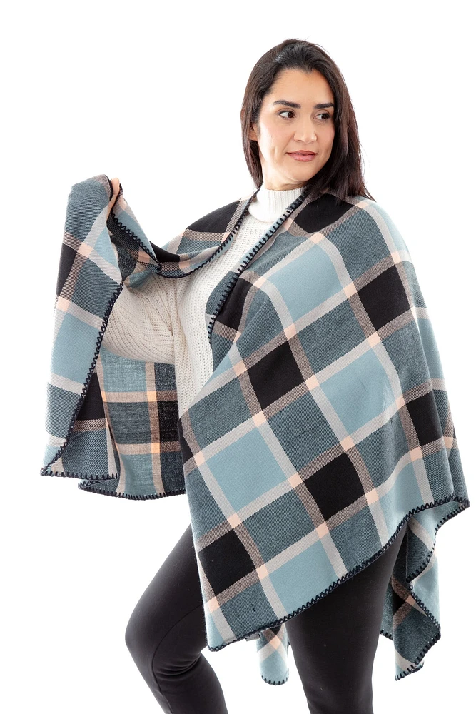 Idalee - Poncho Scarf