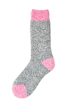 Grey & Pink Marbled - Thermal Socks