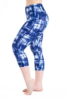 Blue Contrast - Capris
