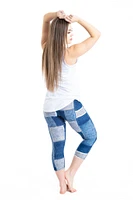 Denim Patch - Capris