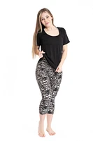 Wild Leopard - Capris
