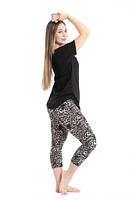 Wild Leopard - Capris