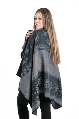 Clarisa - foulard poncho