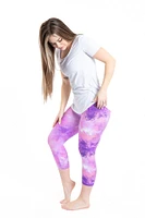 Lilac Dye - Capris