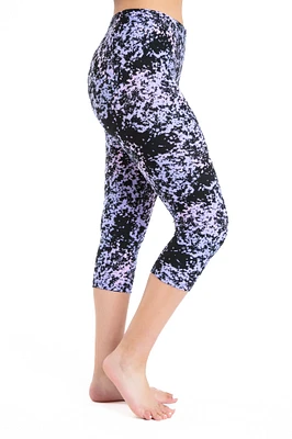 Lilac Splash - Capris