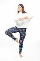 Snowflakes - Cozy Lined Leggings