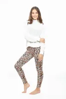 Leopard Chic - Cozy Lined Leggings