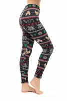 Lovely Xmas - Cozy Lined Leggings