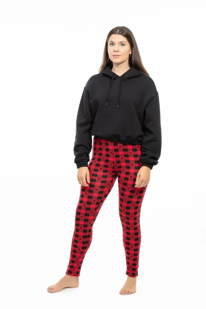 Plaid Reno - Cozy Lined Leggings