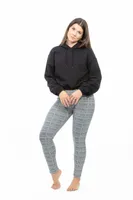 Glen Check - Cozy Lined Leggings