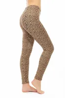 Brown Lynx - Cozy Lined Leggings