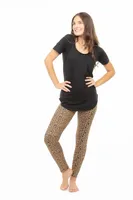 Brown Lynx - Cozy Lined Leggings