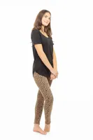 Brown Lynx - Cozy Lined Leggings