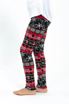 Xmas Plaid Kid's - Cozy Lined