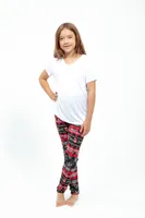 Xmas Plaid Kid's - Cozy Lined Leggings