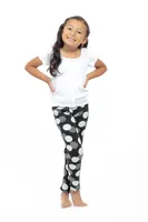 Plaid Dots Kid's - Cozy Lined Leggings