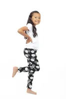 Plaid Dots Kid's - Cozy Lined Leggings